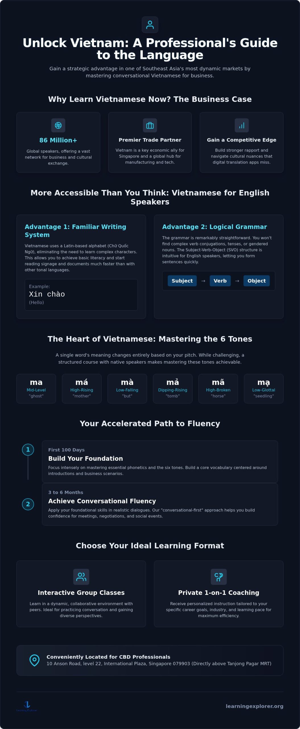 Vietnamese Language Course Singapore: The 2026 Professional Guide to Fluency